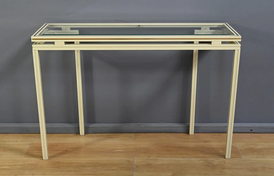 Ensemble Miroir & Console, signés Pierre Vandel – 1970