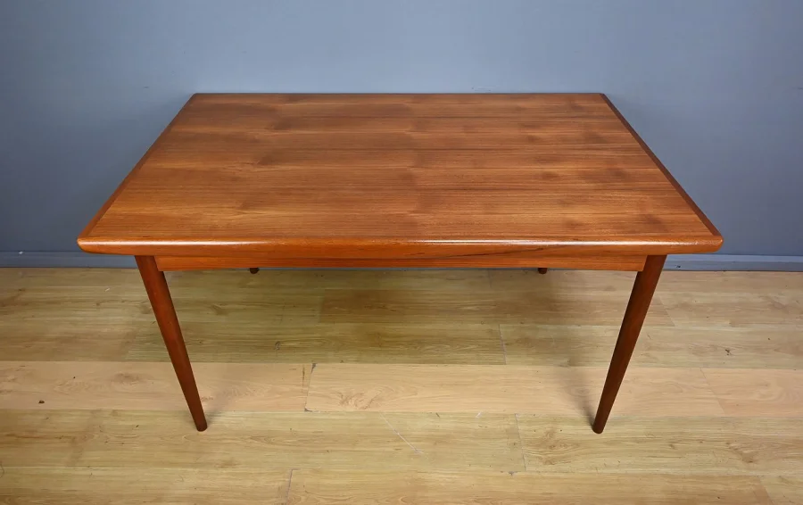Table Extensible en Teck, Dyrlund, Danemark – 1960