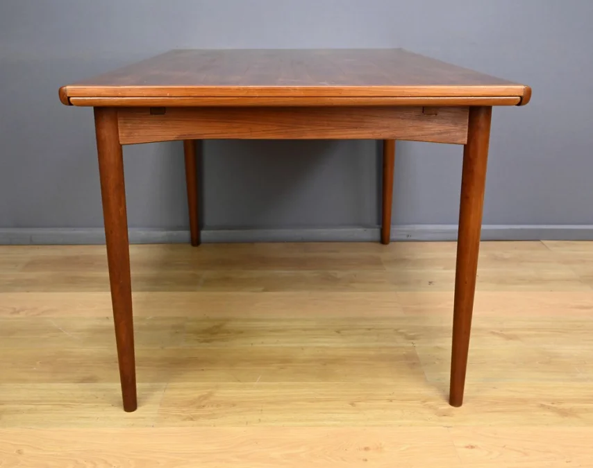 Table Extensible en Teck, Dyrlund, Danemark – 1960
