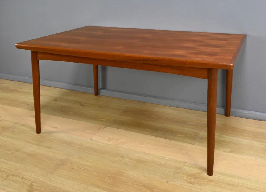 Table Extensible en Teck, Dyrlund, Danemark – 1960