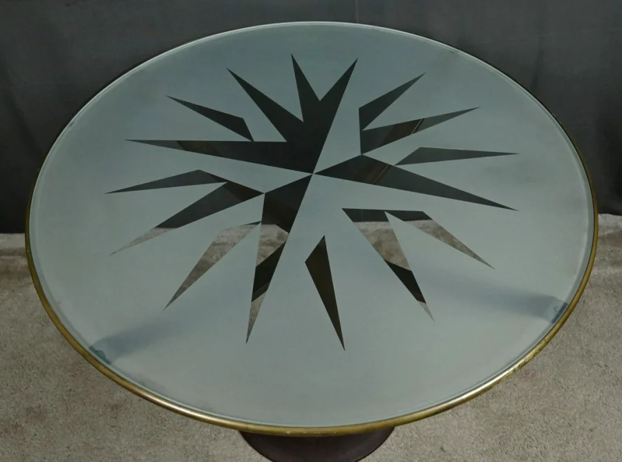 Table Astrolabio par Oscar Tusquets, Collection Aleph, Édition Driade – 1988