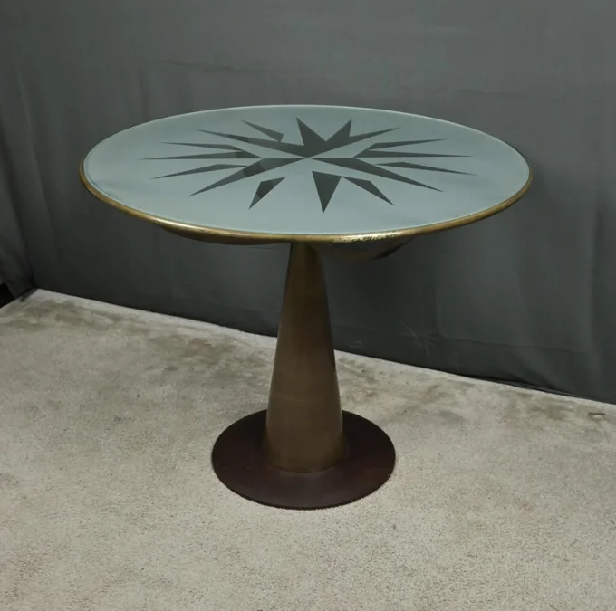 Table Astrolabio par Oscar Tusquets, Collection Aleph, Édition Driade – 1988