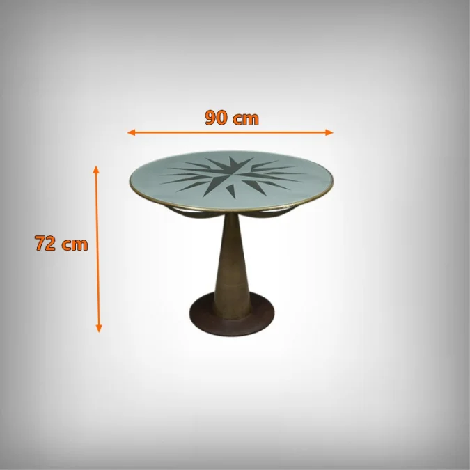 Table Astrolabio par Oscar Tusquets, Collection Aleph, Édition Driade – 1988