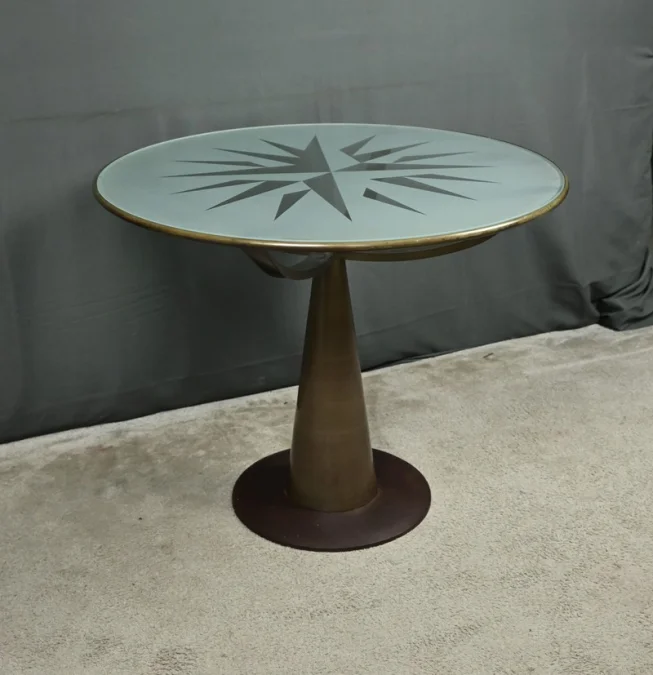 Table Astrolabio par Oscar Tusquets, Collection Aleph, Édition Driade – 1988