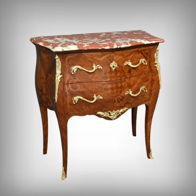 LOUIS XV STYLE CHEST OF DRAWERS