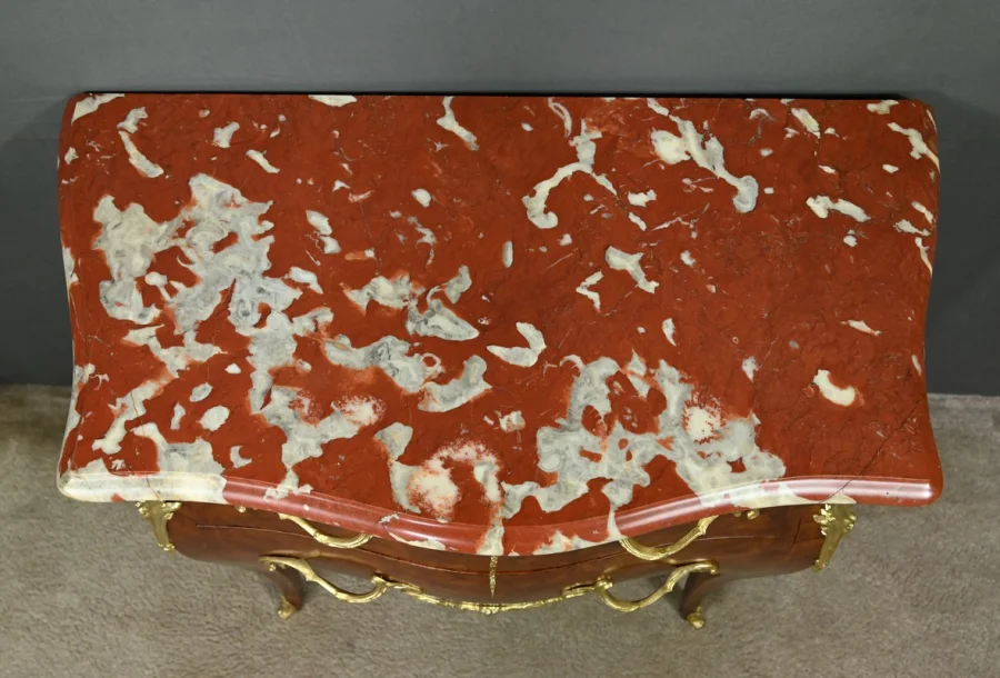 LOUIS XV STYLE CHEST OF DRAWERS