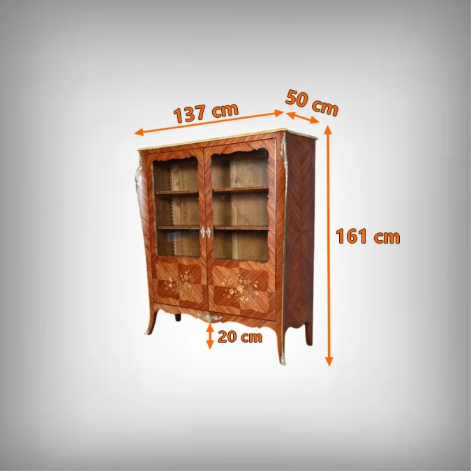 LOUIS XV STYLE BOOKCASE