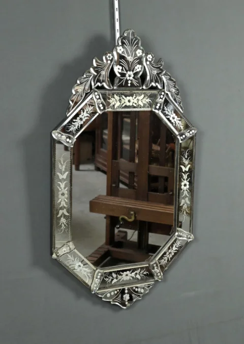 Miroir Vénitien Octogonal – 1950