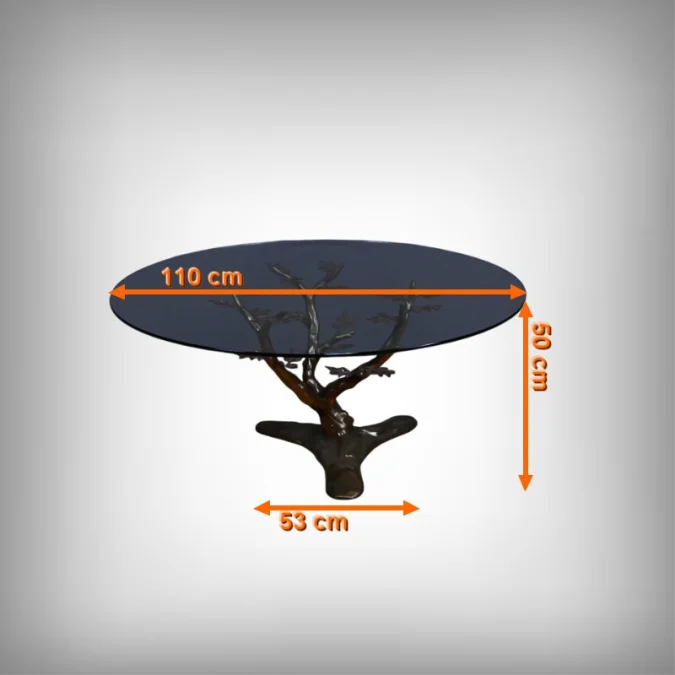 W. DARO作とされるローテーブル
