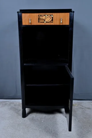 ART DECO PERIOD MARQUETRY CABINET