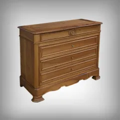 Commode en Noyer, style Louis-Philippe – 1900