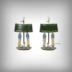 PAIR OF BOUILLOTTE LAMPS