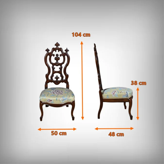 ナポレオン3世時代の看護用椅子