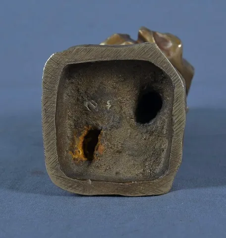 Petit Bronze « Pierrot », signé L. Alliot – Début XXe