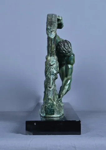 Important Bronze « Allégorie de la Force », Art Déco – 1940