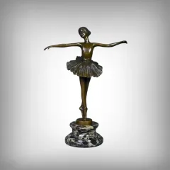 Bronze « La Ballerine », signé Crespain – Début XXe