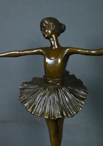 Bronze « La Ballerine », signé Crespain – Début XXe