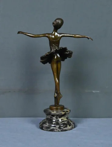 Bronze « La Ballerine », signé Crespain – Début XXe