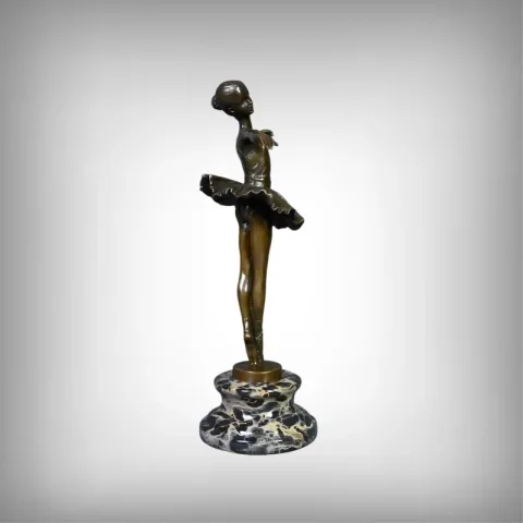 Bronze « La Ballerine », signé Crespain – Début XXe
