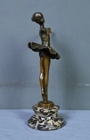 Bronze « La Ballerine », signé Crespain – Début XXe