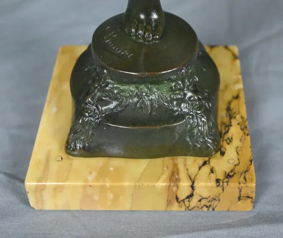 BRONZE DANCER signed C. BINDER