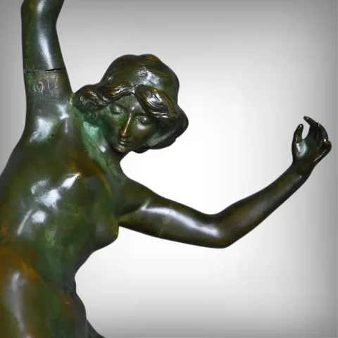 BRONZE DANCER signed C. BINDER