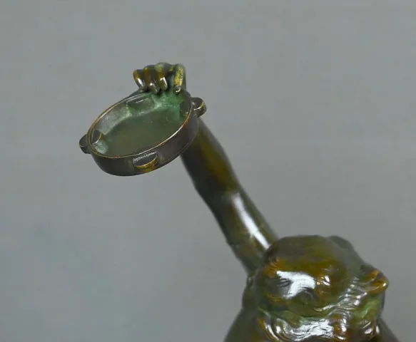 BRONZE DANCER signed C. BINDER