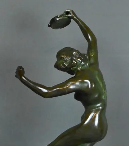 BRONZE DANCER signed C. BINDER