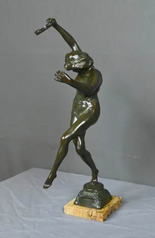 BRONZE DANCER signed C. BINDER