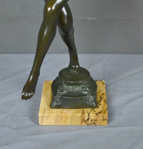 BRONZE DANCER signed C. BINDER