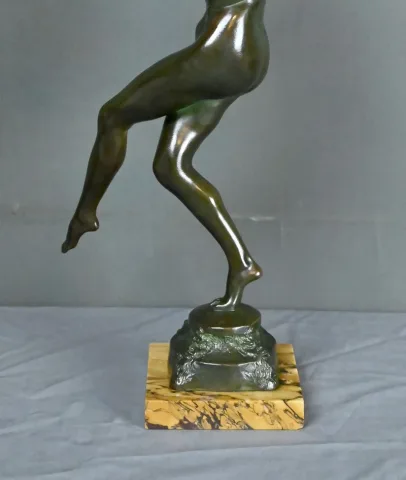 BRONZE DANCER signed C. BINDER