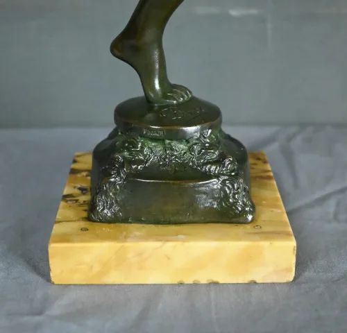 BRONZE DANCER signed C. BINDER