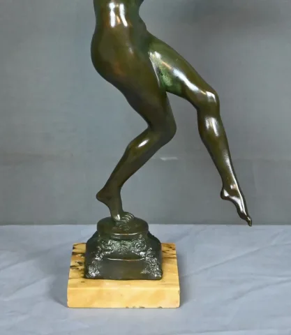 BRONZE DANCER signed C. BINDER