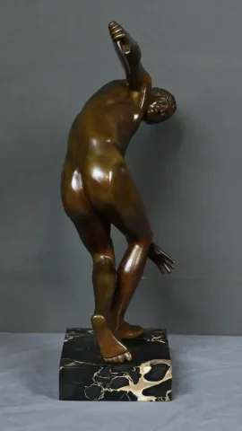 Bronze « Le Discobole », d’après Myron – Début XXe