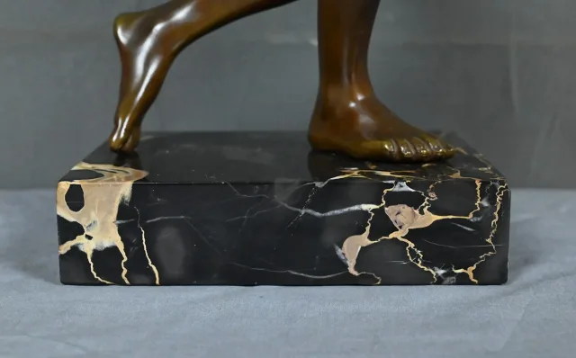 Bronze « Le Discobole », d’après Myron – Début XXe
