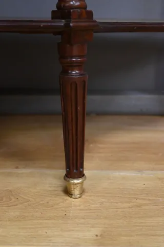 Console en Acajou & Marbre, époque Louis XVI – Fin XVIIIe