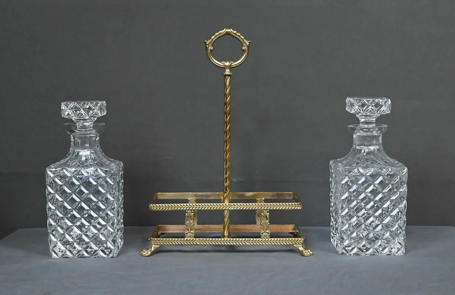 NINETEENTH CENTURY  DECANTER STAND