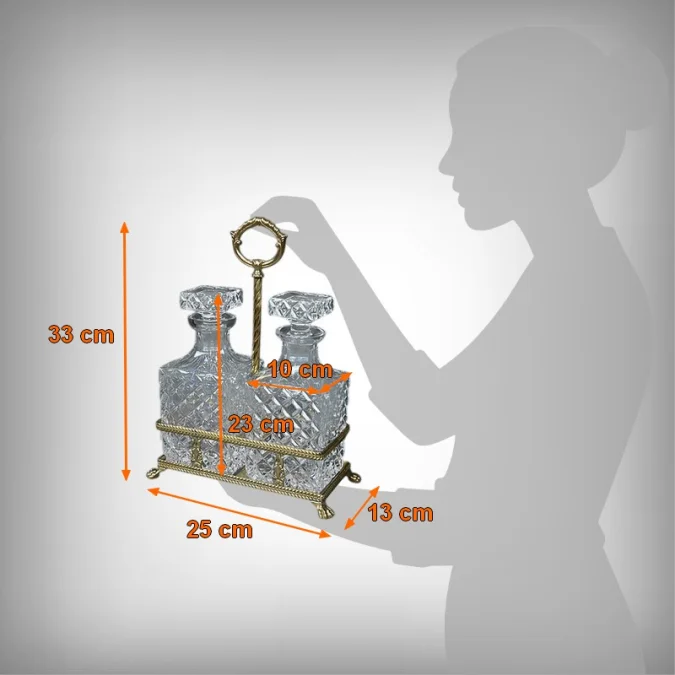 NINETEENTH CENTURY  DECANTER STAND