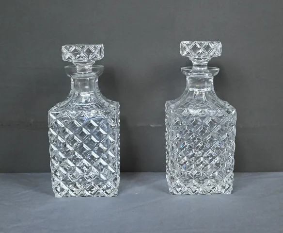 Cave à Liqueur en Bronze & Cristal – Fin XIXe