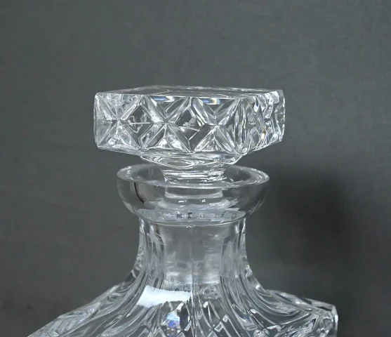 Cave à Liqueur en Bronze & Cristal – Fin XIXe
