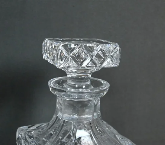 Cave à Liqueur en Bronze & Cristal – Fin XIXe