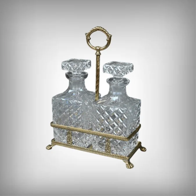 NINETEENTH CENTURY  DECANTER STAND