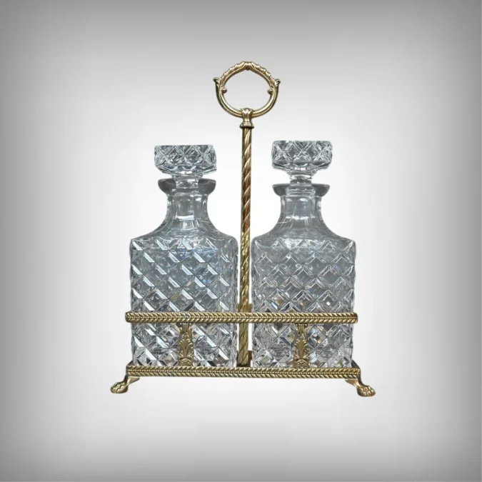 NINETEENTH CENTURY  DECANTER STAND
