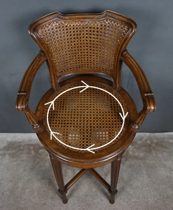 LOUIS XVI STYLE HIGH CHAIR