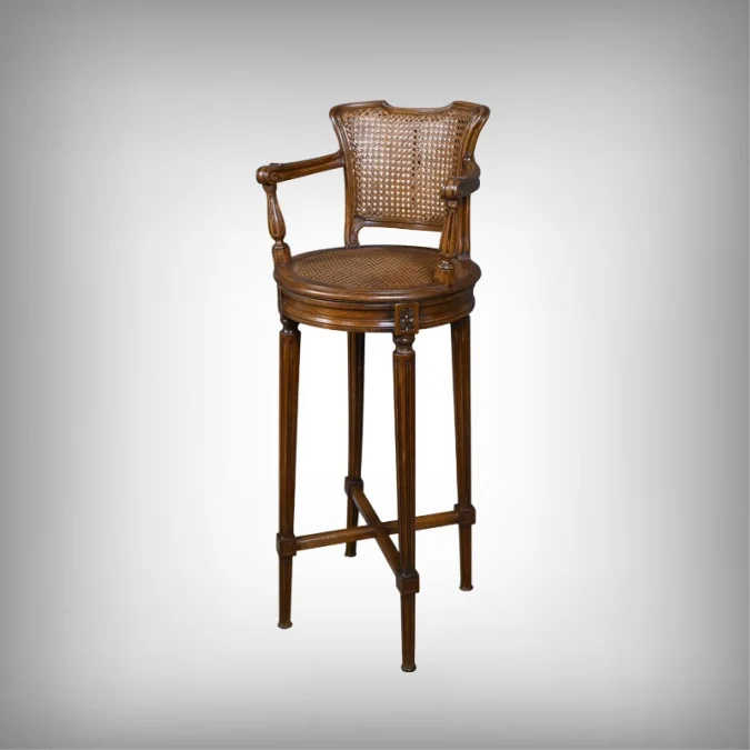 LOUIS XVI STYLE HIGH CHAIR