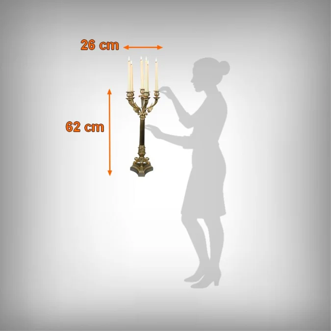 RESTAURATION PERIOD CANDELABRA