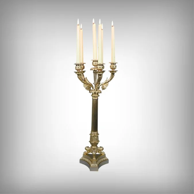 RESTAURATION PERIOD CANDELABRA