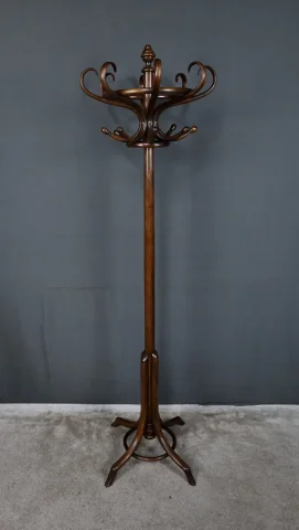 Porte-manteaux Perroquet en Hêtre – Début XXe