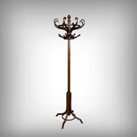 Porte-manteaux Perroquet en Hêtre – Début XXe