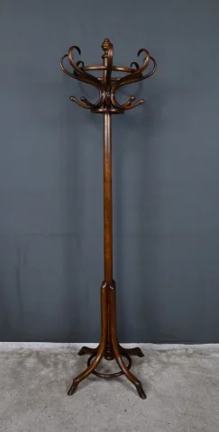 Porte-manteaux Perroquet en Hêtre – Début XXe